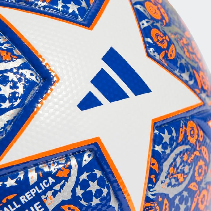 adidas Unisex-Adult UCL League Ball, White/Team Royal Blue